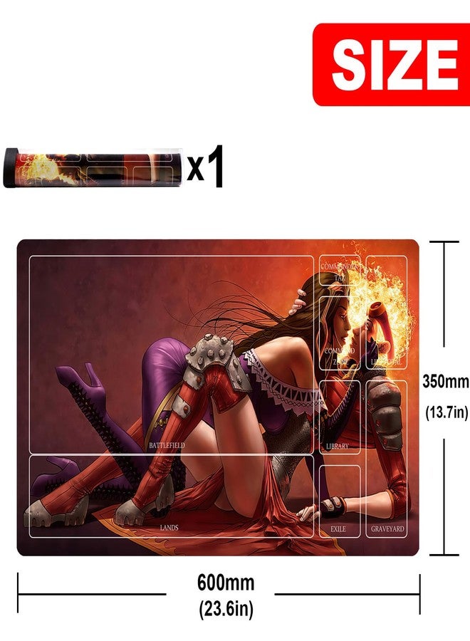 sabermaster MTG Playmat Table Mats Size 60X35 cm Mousepad Compatible for MTG RPG CCG Trading Card Game Play mats Original Play Mat Art Designs & Accessories (15) - Image 2